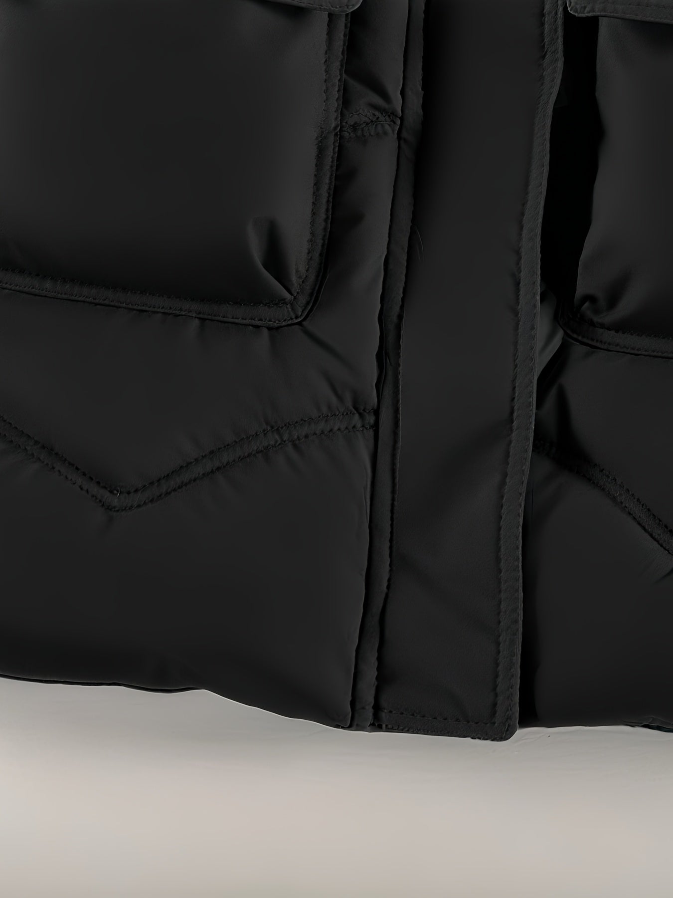 Manteau long avec fermeture à glissière pour filles du 7 au 16 ans