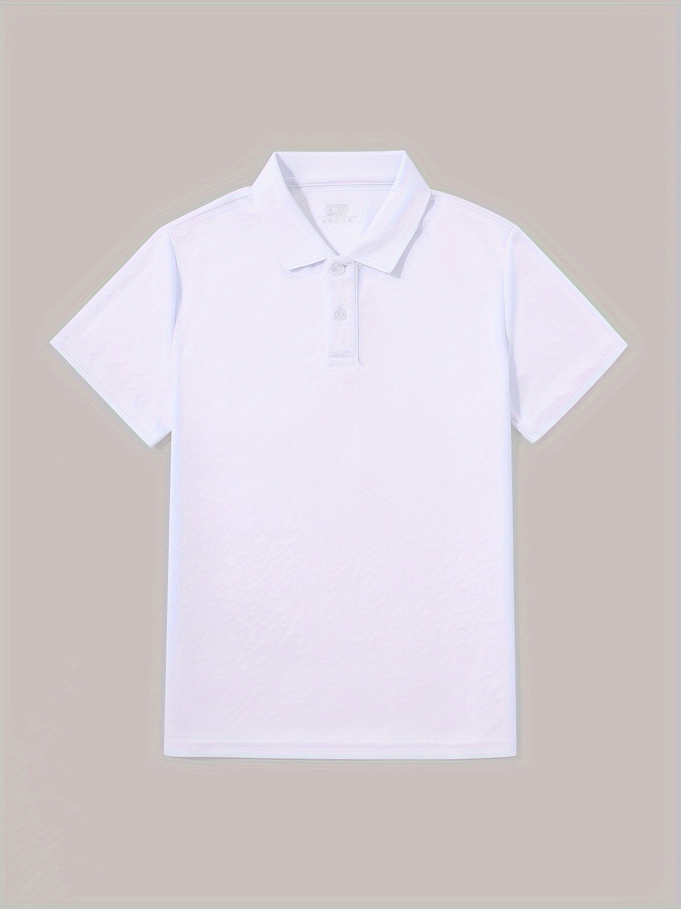 Lot de 4 polos couleur unie à manches courtes garçons du 5 au 13 ans MAEJORKEN