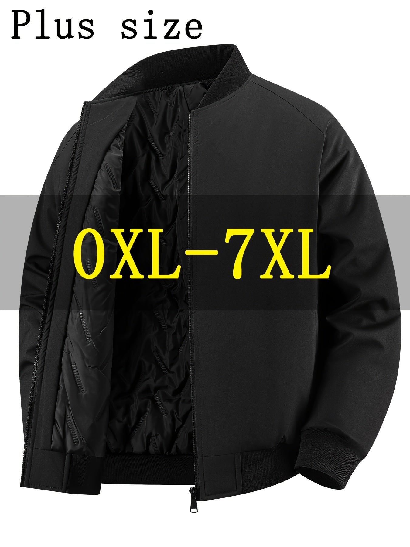 Blouson aviateur grande taille hommes du XL au 8XL MAEJORKEN