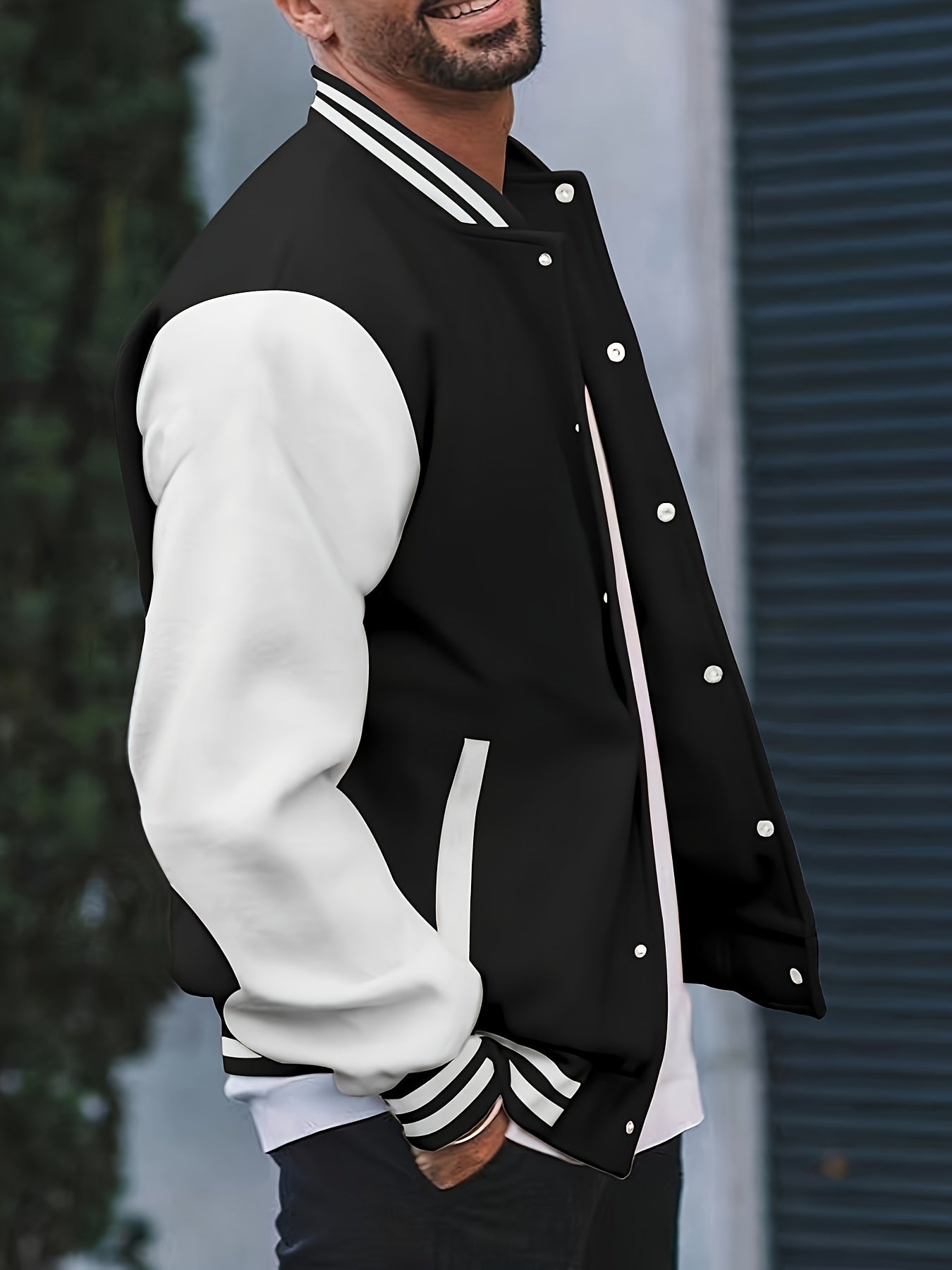 Veste de baseball avec poche du S au 3XL