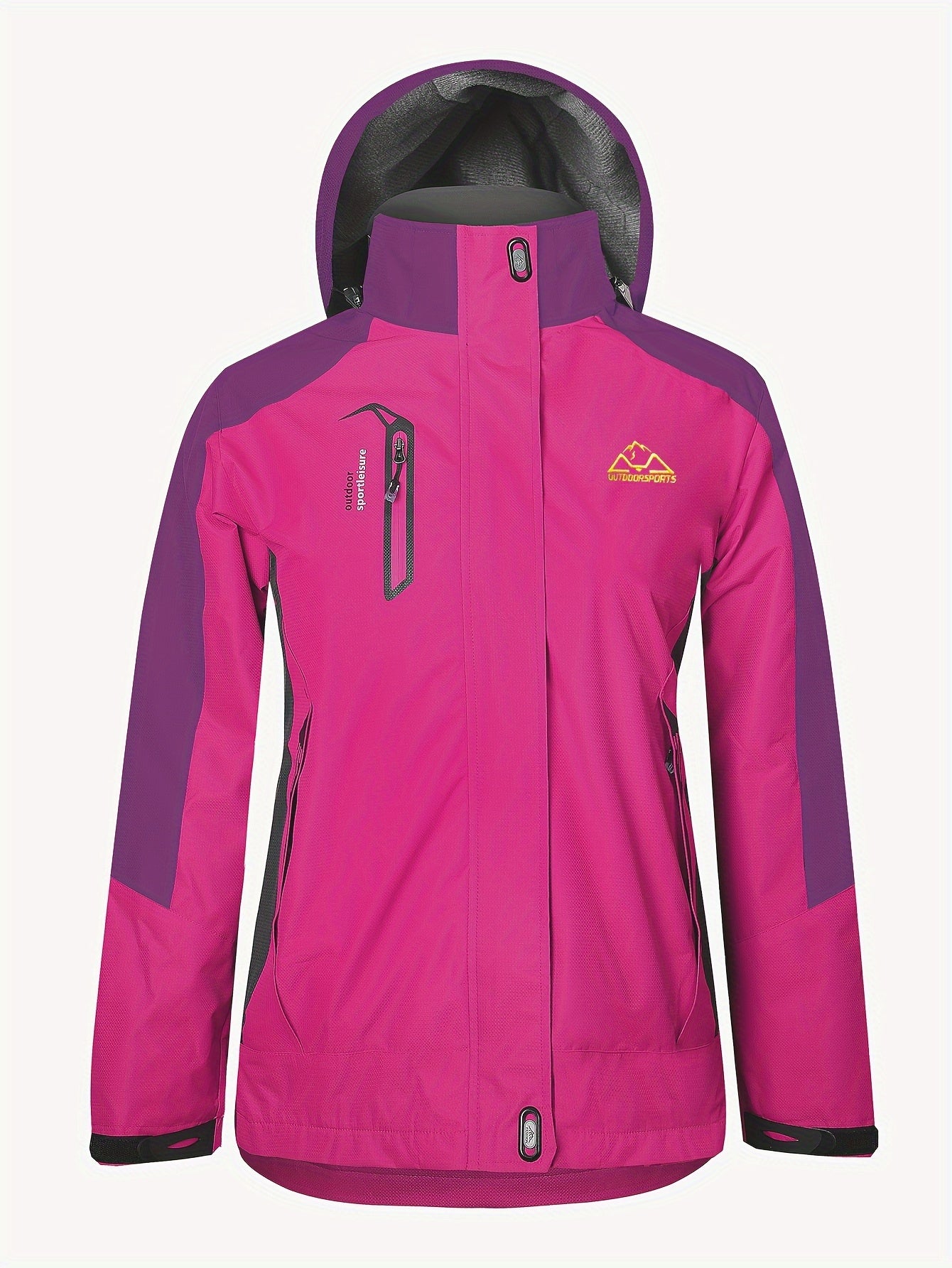 Veste d extérieur coupe-vent avec visière à capuche du S au 2XL MAEJORKEN