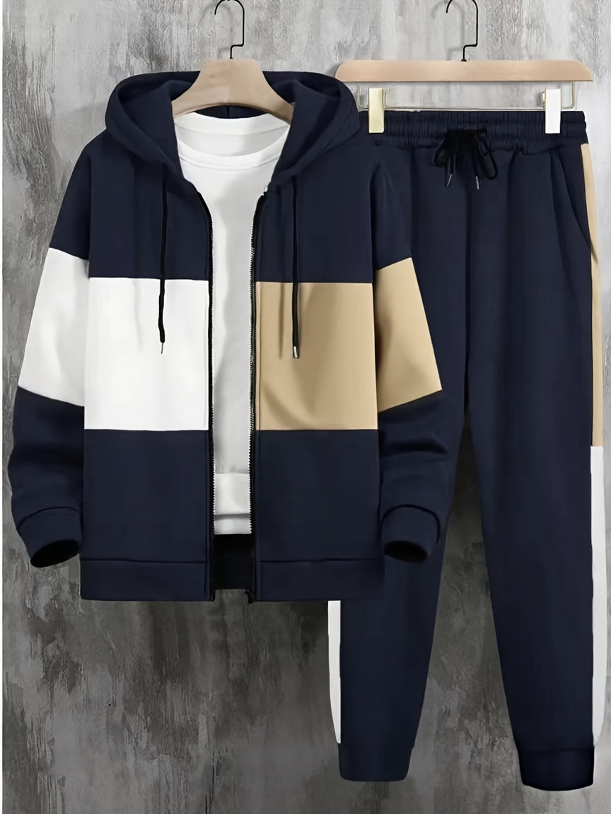 Ensemble survêtement sweat à capuche et pantalon hommes du M au 3XL MAEJORKEN