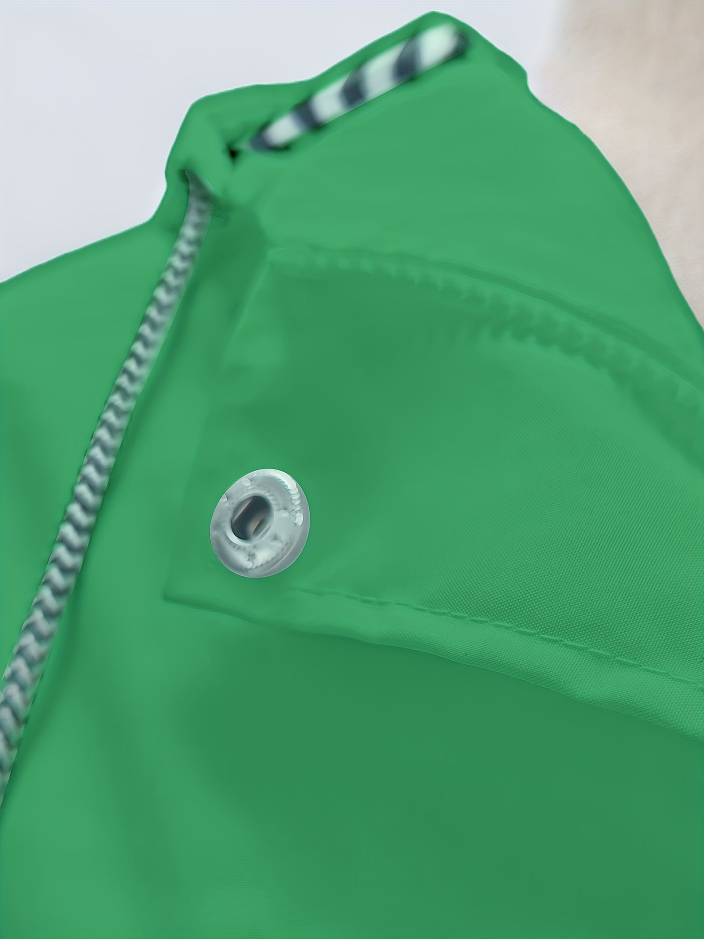 Veste longue à capuche rayée coupe vent femmes du 0XL au 5XL