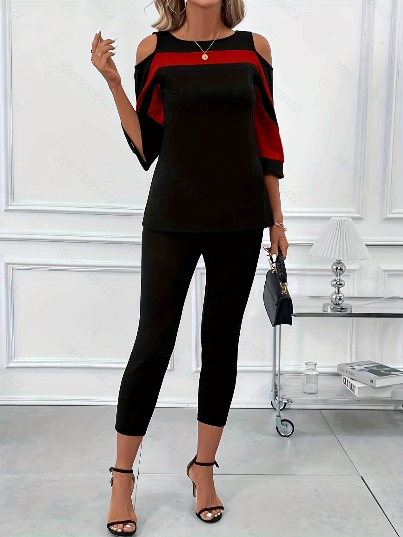 Ensemble tailleur et pantalon élégant du S au 2XL