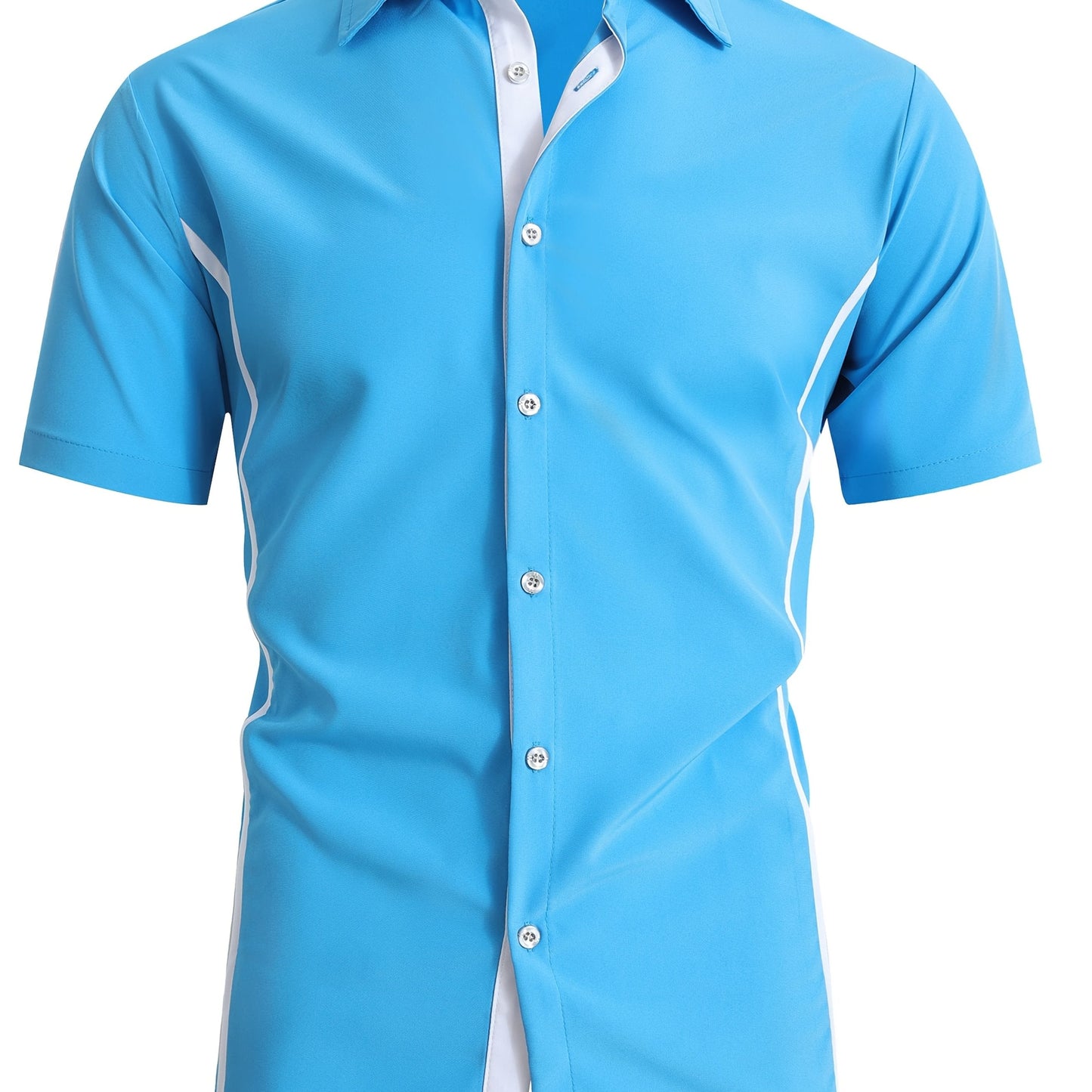 Chemise décontractée polyester respirant du S au 2XL MAEJORKEN