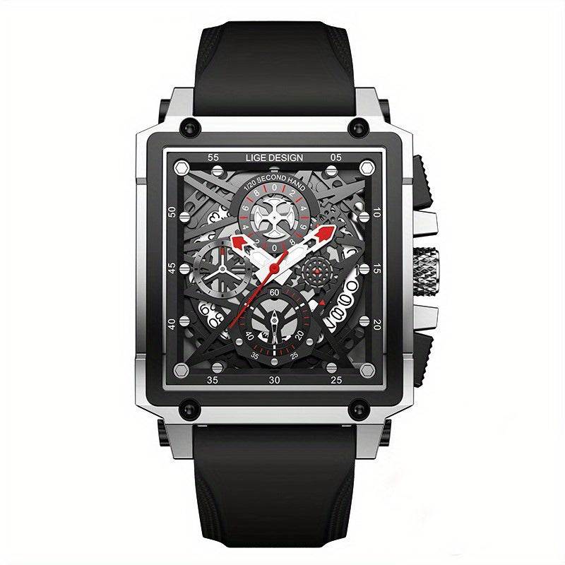 Montre à quartz cadran carré ( boitier non inclus ) MAEJORKEN