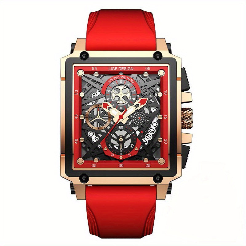 Montre à quartz cadran carré ( boitier non inclus ) MAEJORKEN