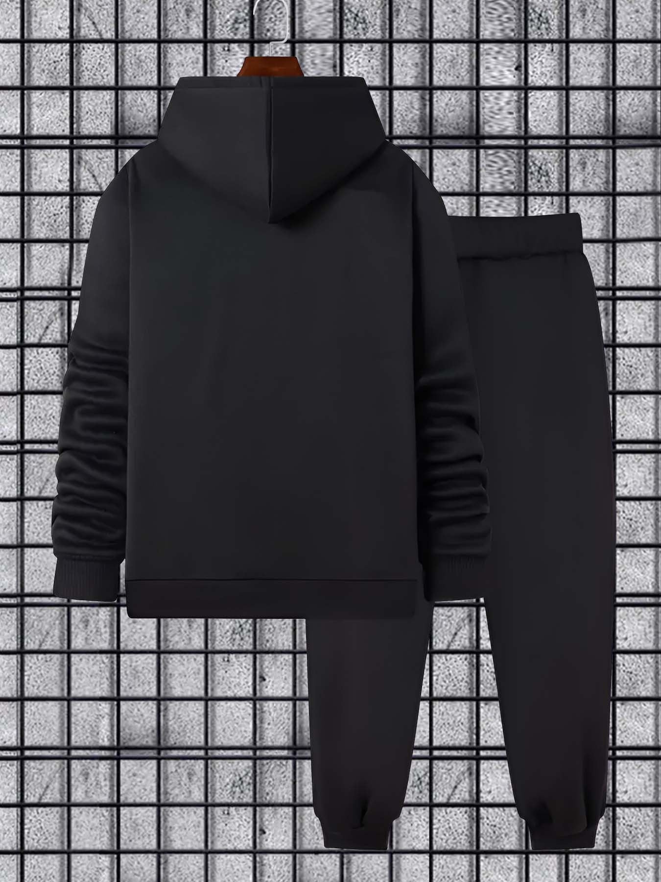 Ensemble sweat à capuche et pantalon de survêtement pour hommes du S au 2XL MAEJORKEN