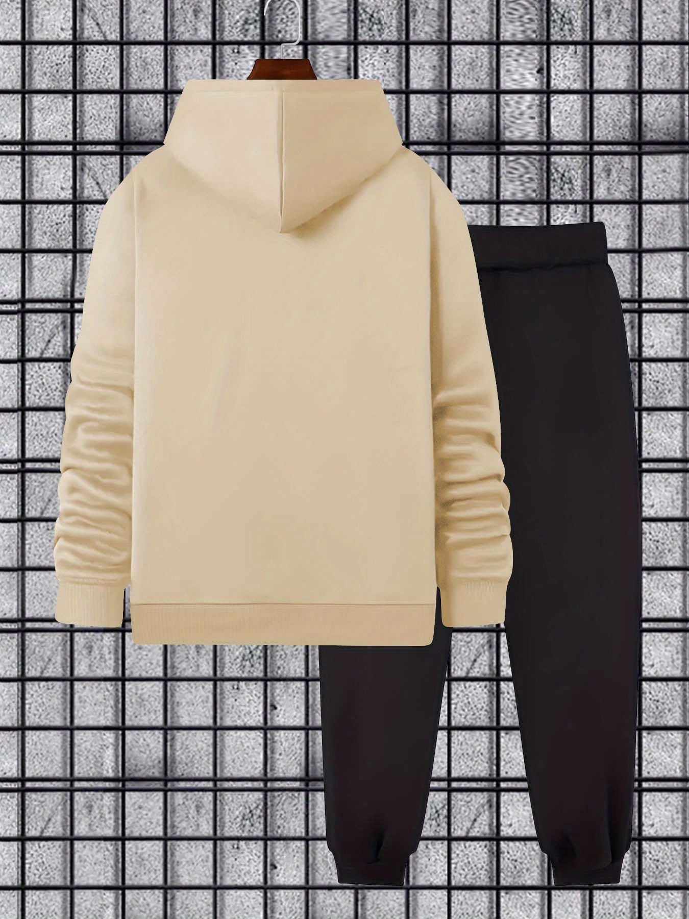 Ensemble sweat à capuche et pantalon de survêtement pour hommes du S au 2XL MAEJORKEN