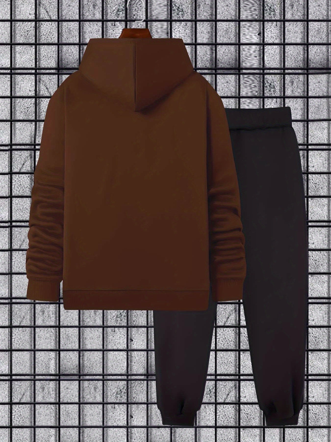 Ensemble sweat à capuche et pantalon de survêtement pour hommes du S au 2XL MAEJORKEN