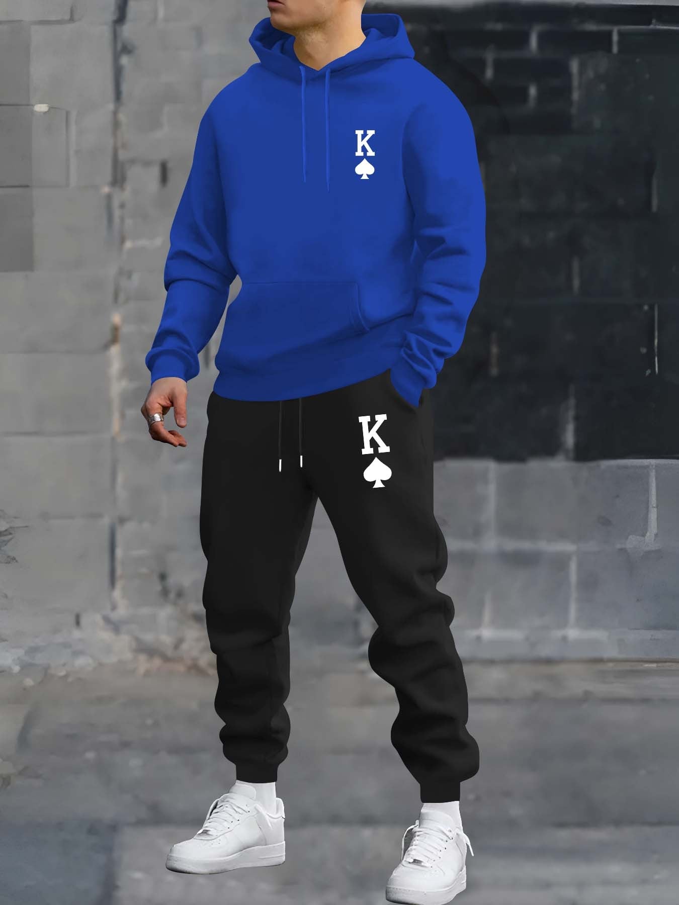 Ensemble sweat à capuche et pantalon de survêtement pour hommes du S au 2XL MAEJORKEN