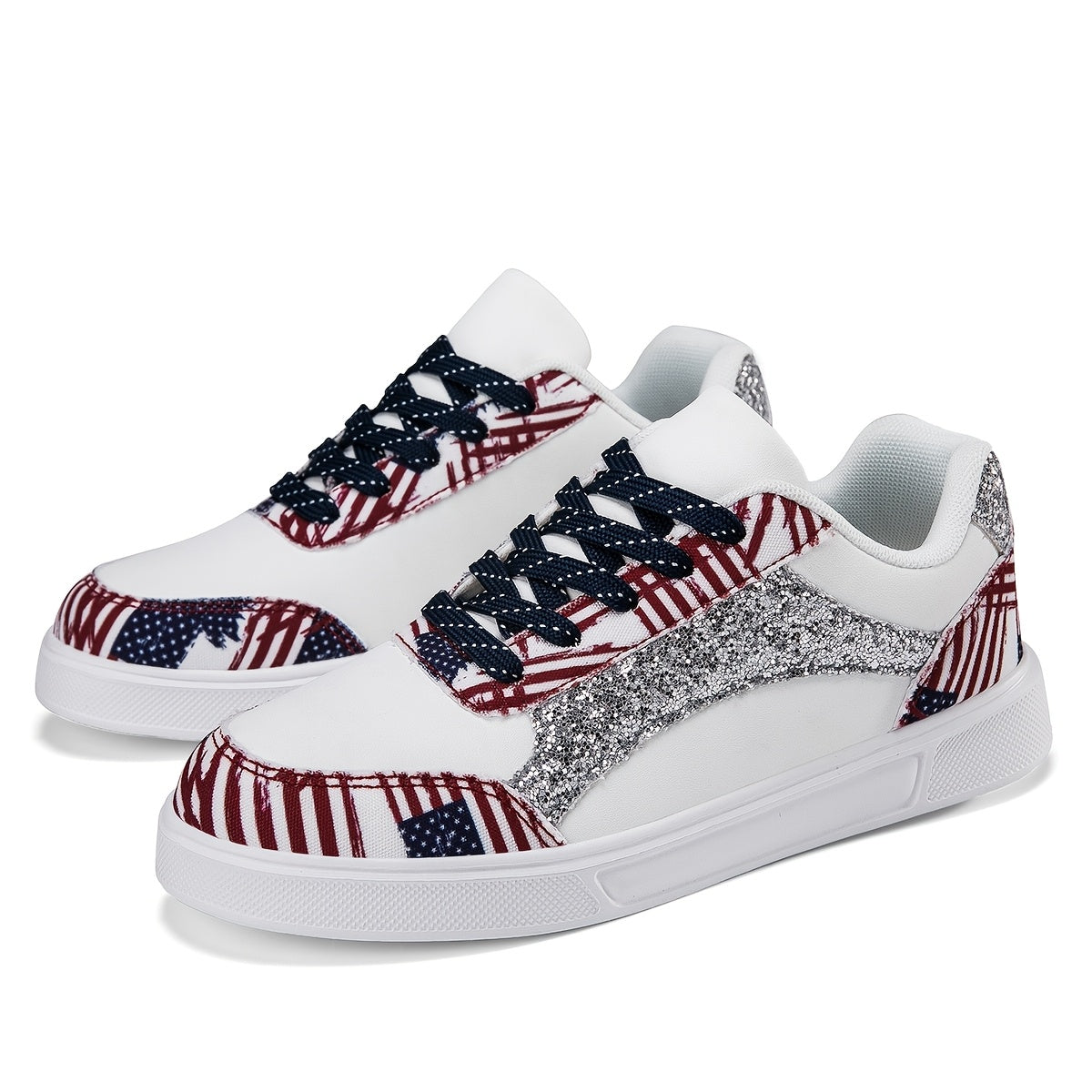 Baskets à sequins blancs et roses du 35,5 au 40 MAEJORKEN