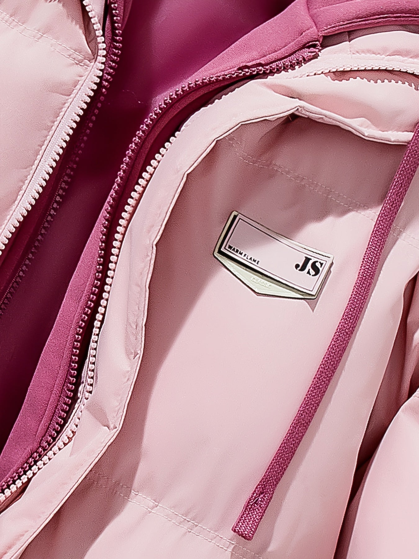 Blouson à capuche épais avec fermeture à glissière du S au 2XL MAEJORKEN