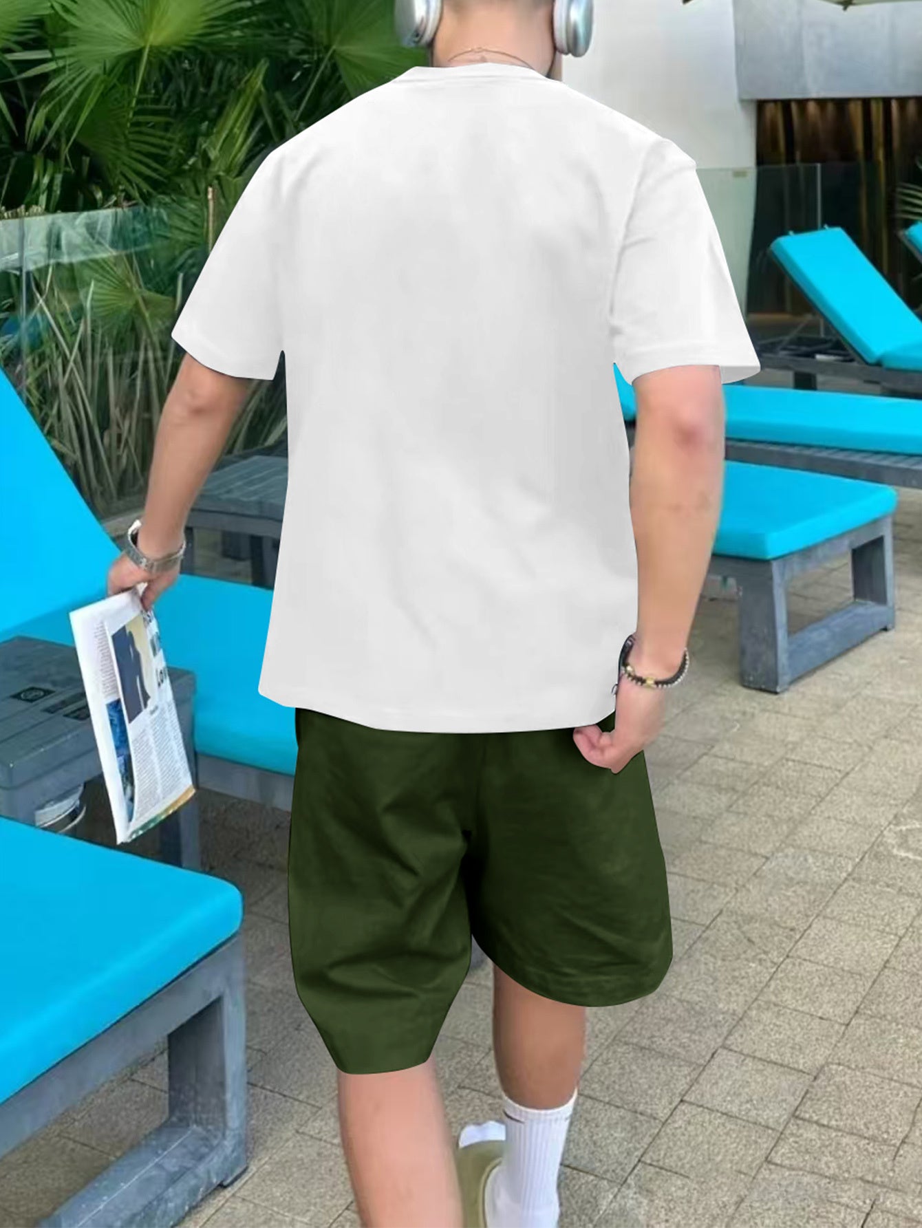 Ensemble t-shirt et short décontractée du S au 2XL