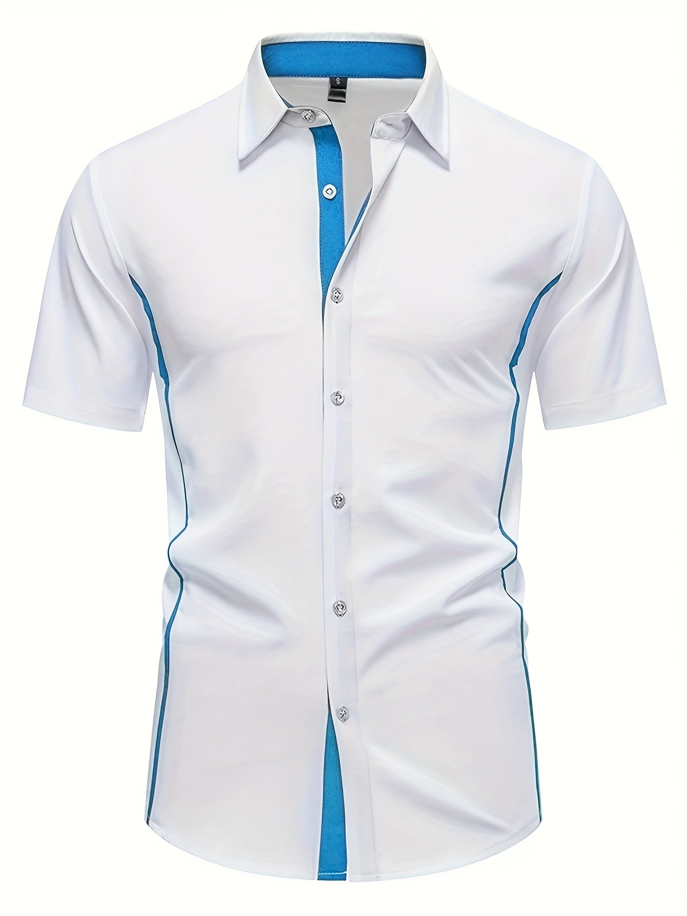 Chemise décontractée polyester respirant du S au 2XL MAEJORKEN