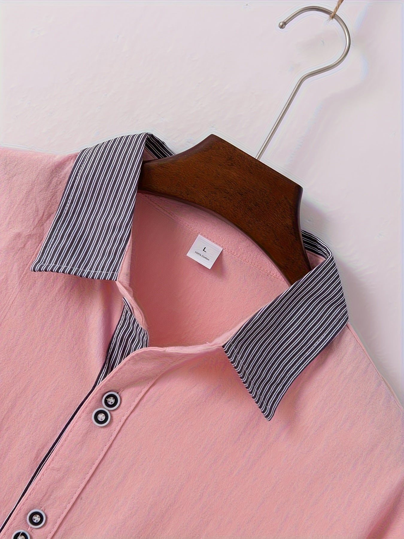 Chemise à manches longues 100 % coton du S au 3XL MAEJORKEN