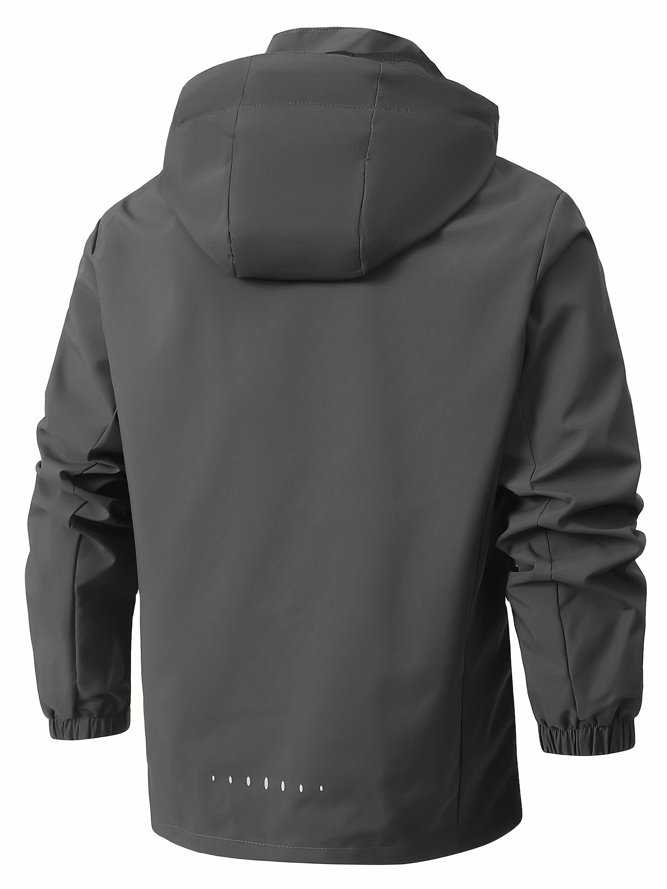 Veste coupe-vent à capuche amovible du S au 3XL