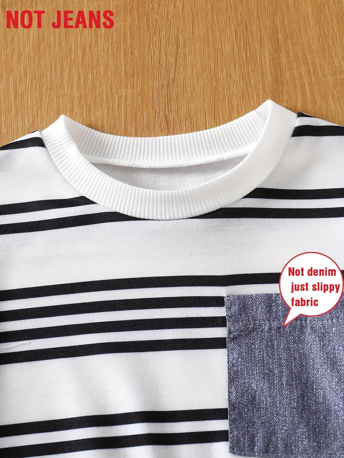 Ensemble t-shirt rayée à manches longues et pantalon garçons du 6 mois au3 ans MAEJORKEN