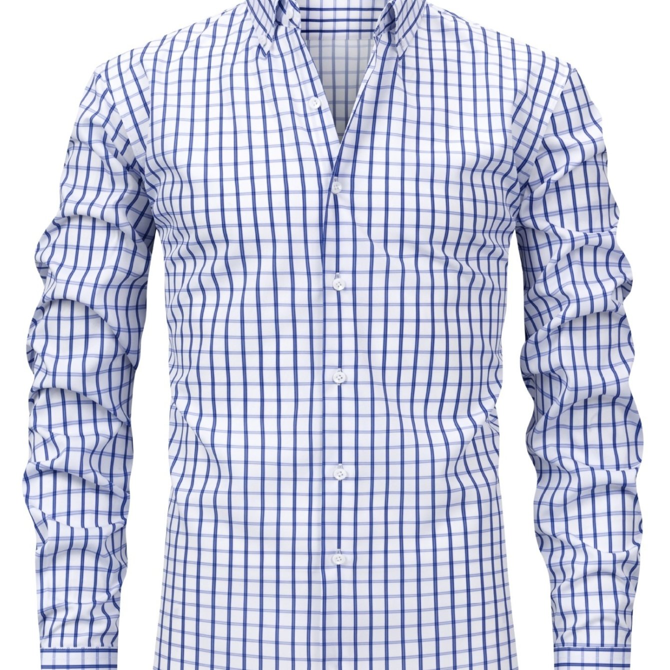 Chemise à carreaux manches longues du M au 2XL