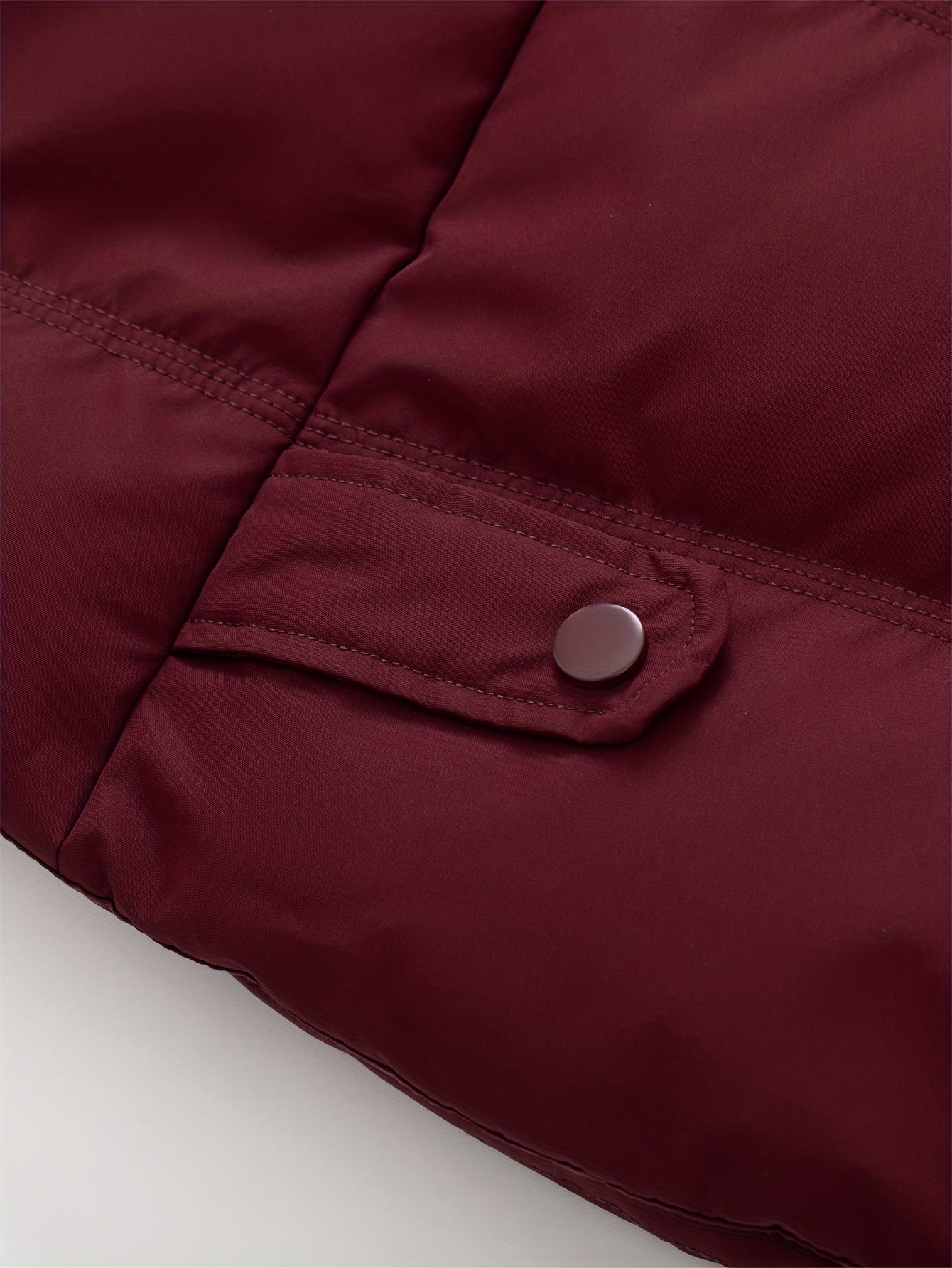 Manteau d hiver épais à capuche détachable en fausse fourrure femmes grande taille du XL au 5XL MAEJORKEN