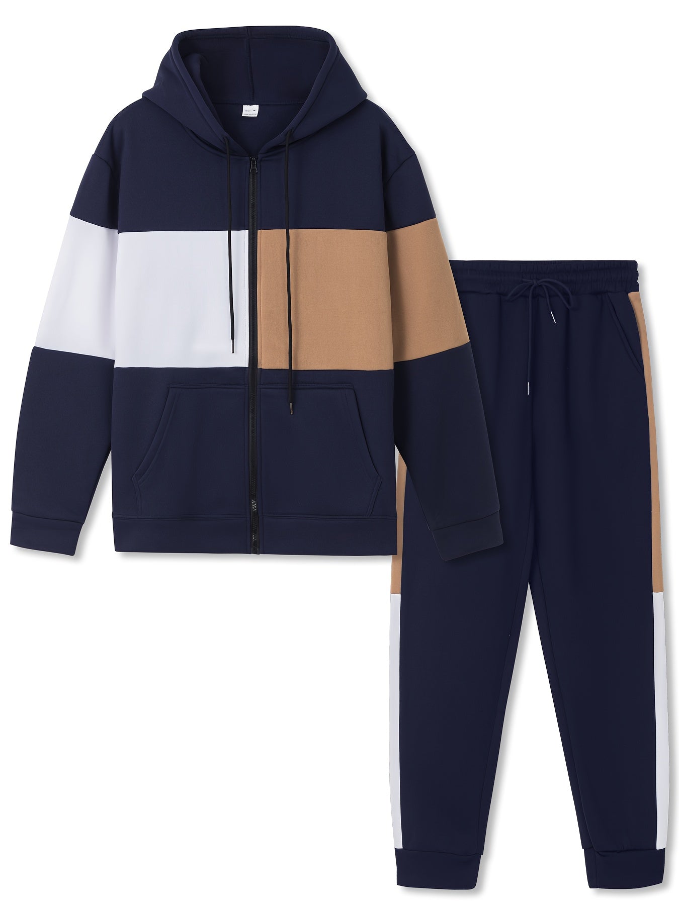 Ensemble survêtement sweat à capuche et pantalon hommes du M au 3XL MAEJORKEN