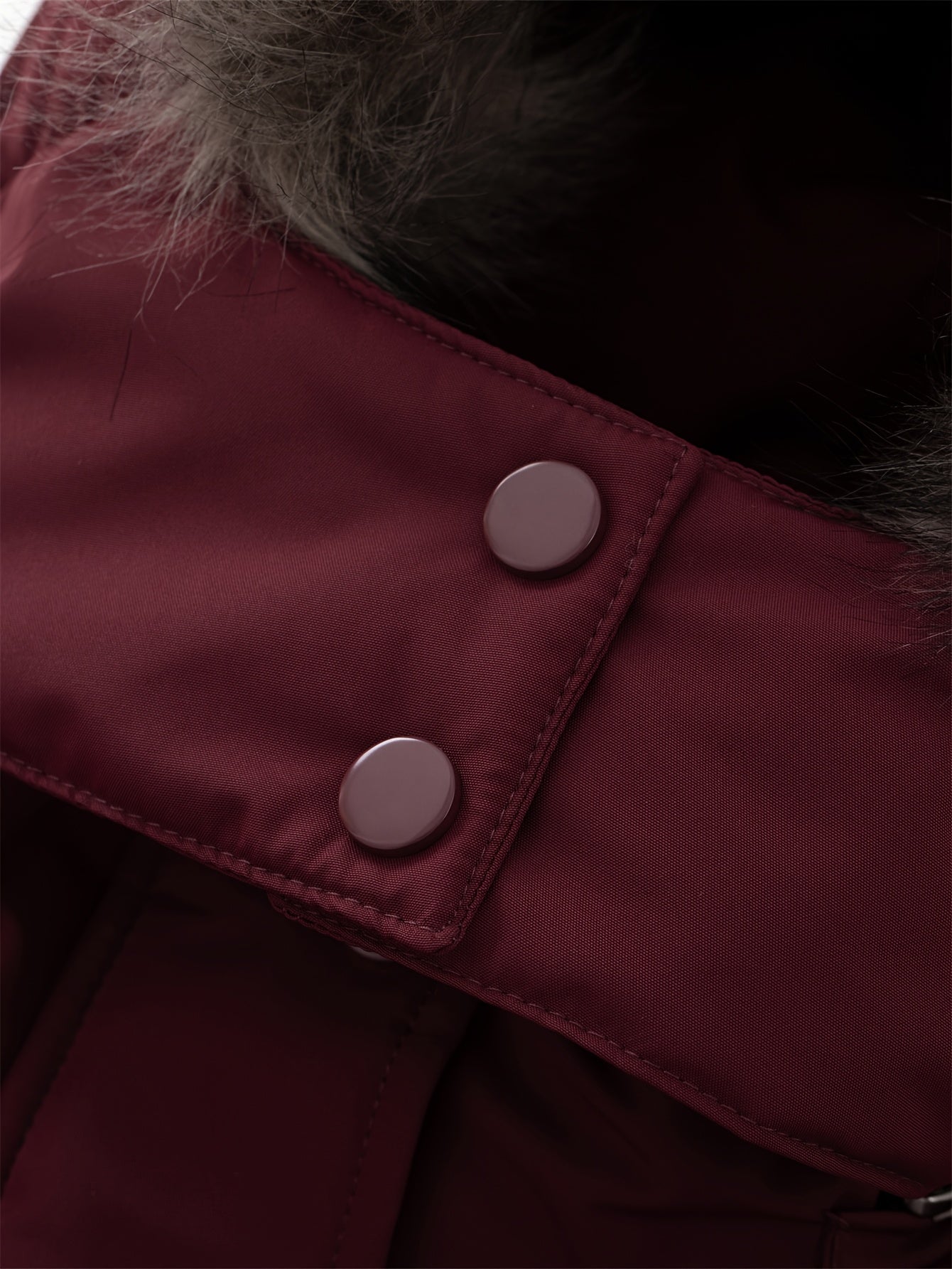 Manteau d hiver épais à capuche détachable en fausse fourrure femmes grande taille du XL au 5XL MAEJORKEN
