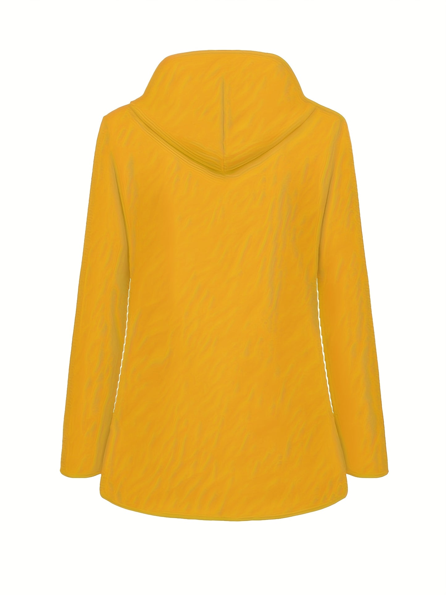 Veste longue à capuche rayée coupe vent femmes du 0XL au 5XL