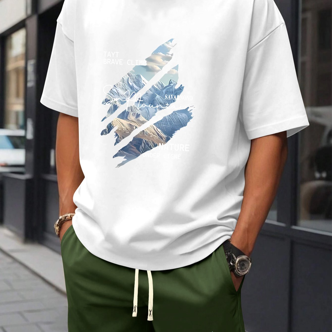 Ensemble t-shirt et short décontractée du S au 2XL