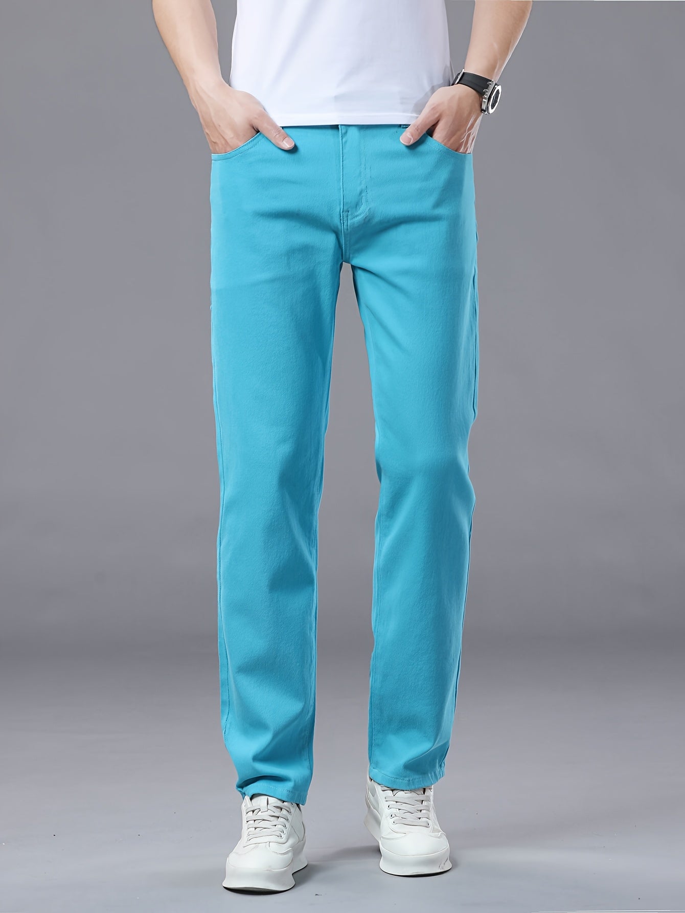 Jeans en denim extensible du S au 3XL MAEJORKEN