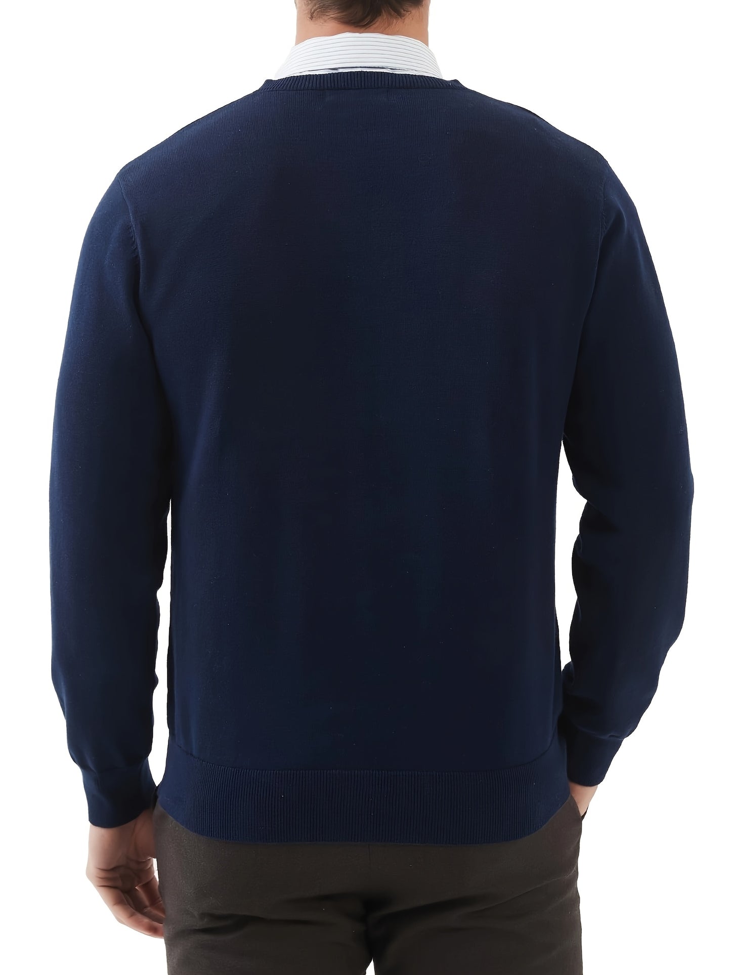 Pull en tricot à col en V du XS au 2XL