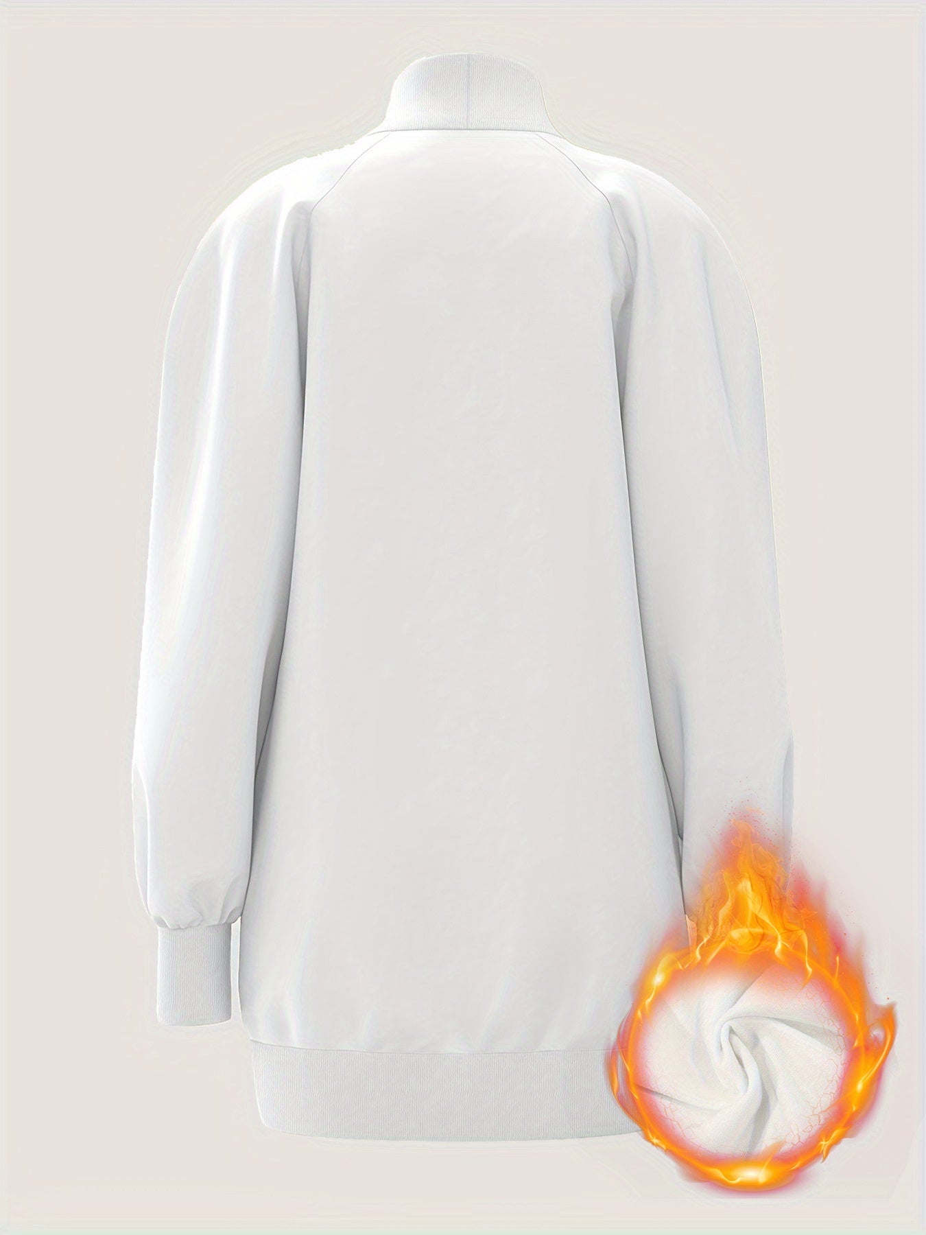 Pull long à col haut imprimé papillon du S au XL MAEJORKEN