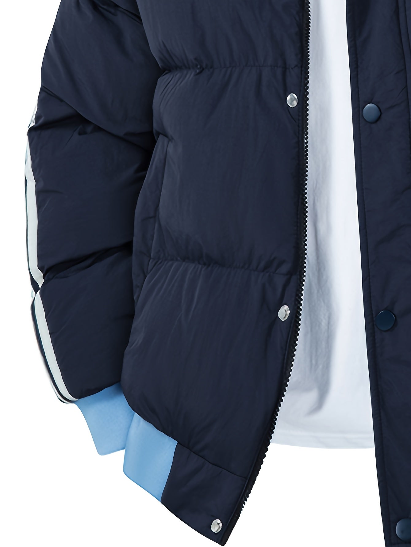 Blouson rembourré à col montant du M au 3XL MAEJORKEN