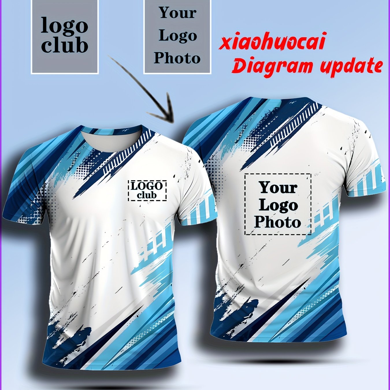 T-shirt imprimé personnalisable du XXS au 3XL MAEJORKEN