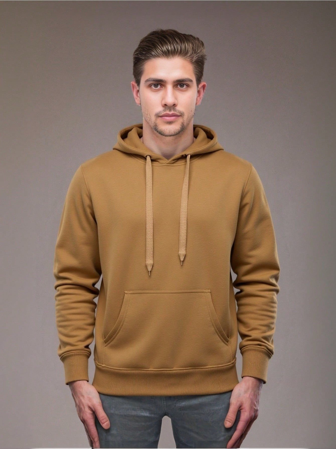 Sweat-shirt à capuche en coton et polyester hommes du M au 2XL MAEJORKEN
