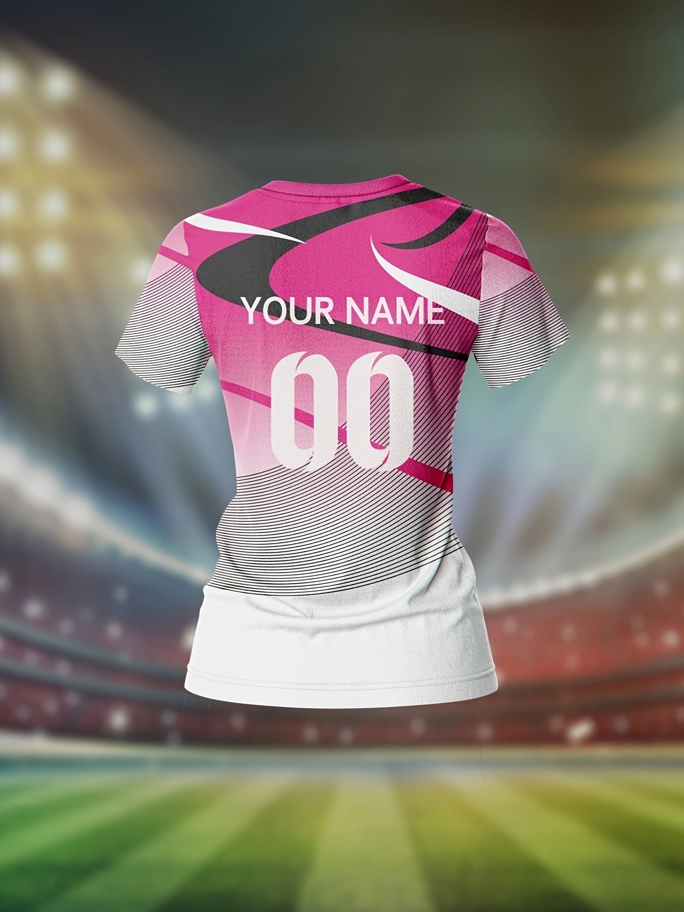 T-shirt femmes personnalisable à col en V du XXS au 2XL MAEJORKEN