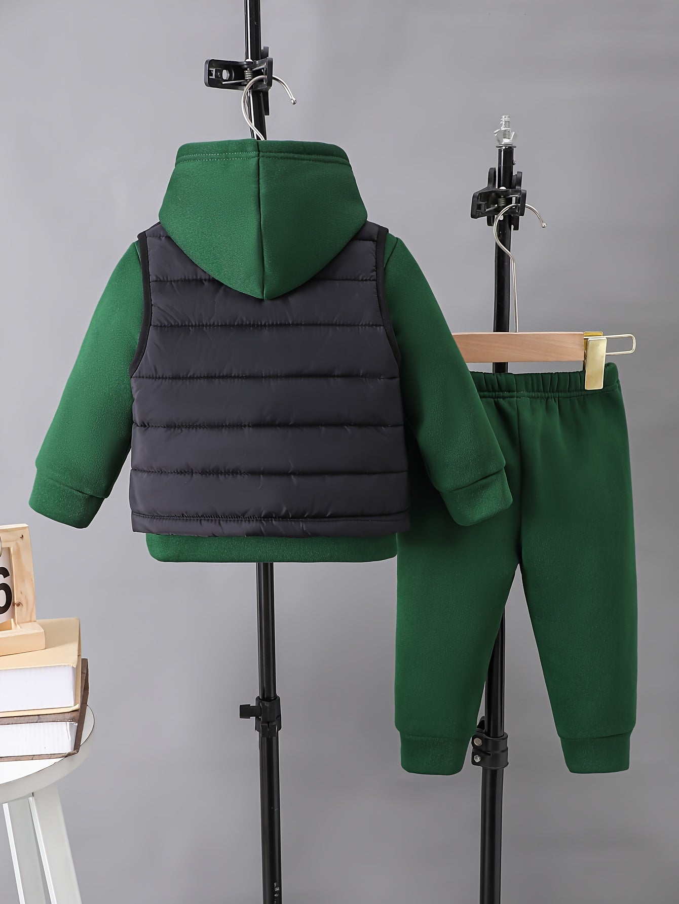 Ensemble 3 pièces gilet sweat et pantalon pour bébés garçons du 6 mois au 3 ans MAEJORKEN