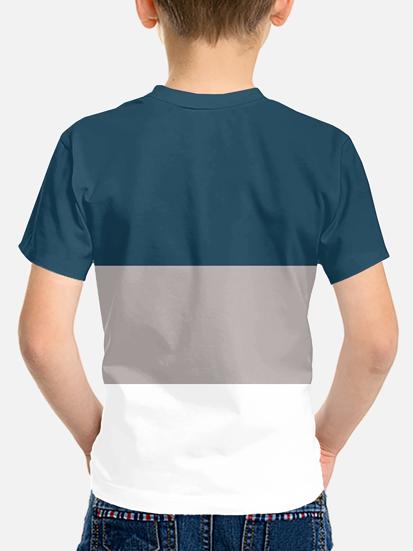 T-shirt rayé pour garçon du 5 ans au 14 ans
