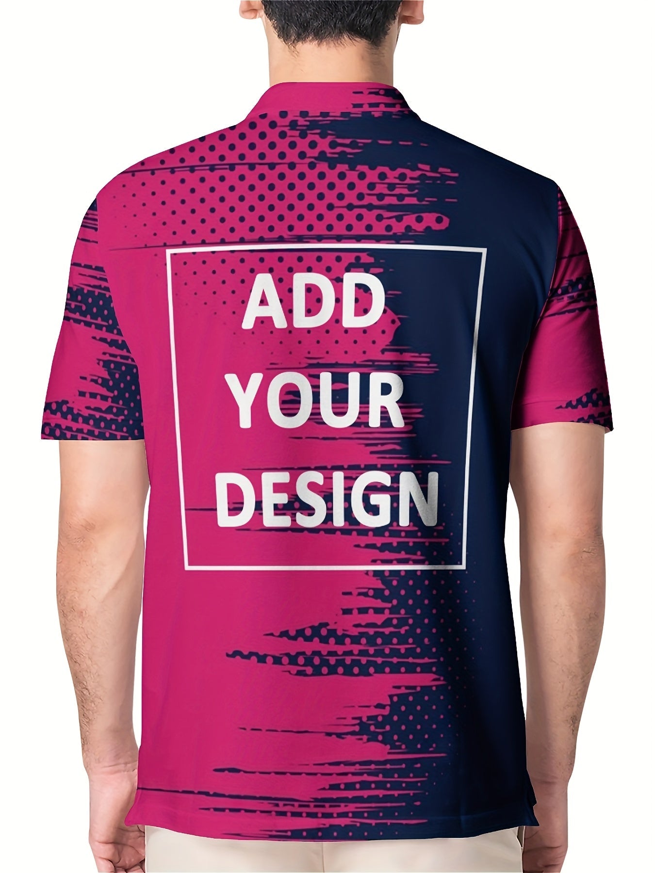 Polo personnalisé logo / texte / image grande taille du 3XL au 8XL MAEJORKEN