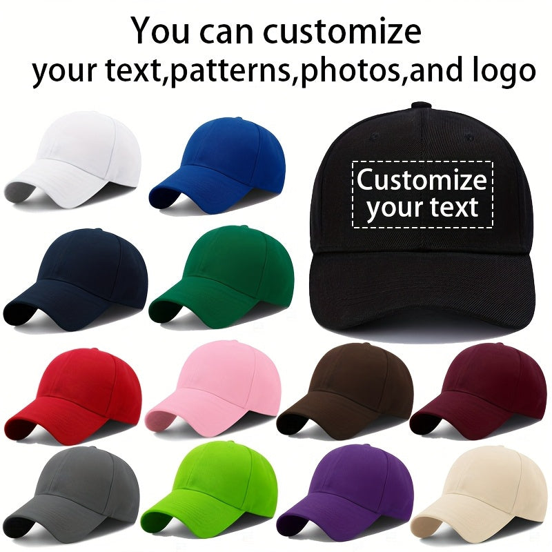 Casquette de baseball personnalisable