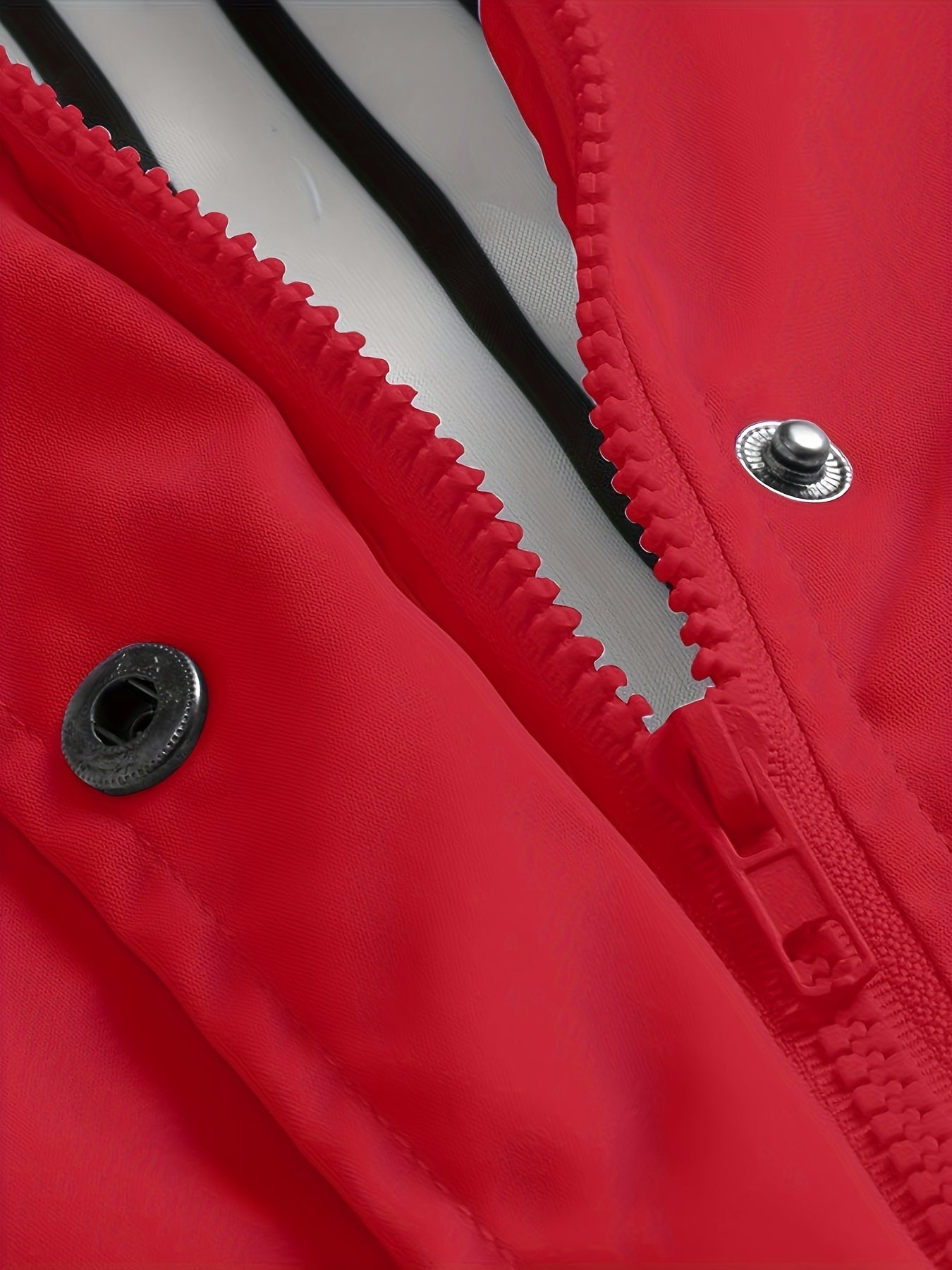 Veste longue à capuche rayée coupe vent femmes du 0XL au 5XL