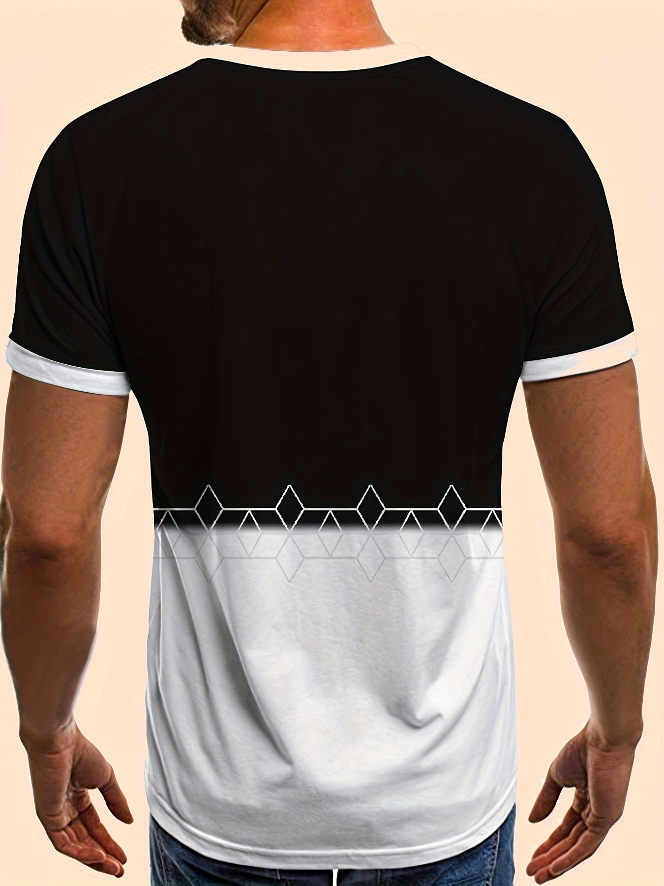 T-shirt de sport décontracté personnalisable imprimé dégradé du XXS au 3XL MAEJORKEN