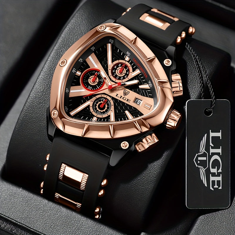 Montre à quartz avec bracelet en silicone ( boitier non inclus ) MAEJORKEN