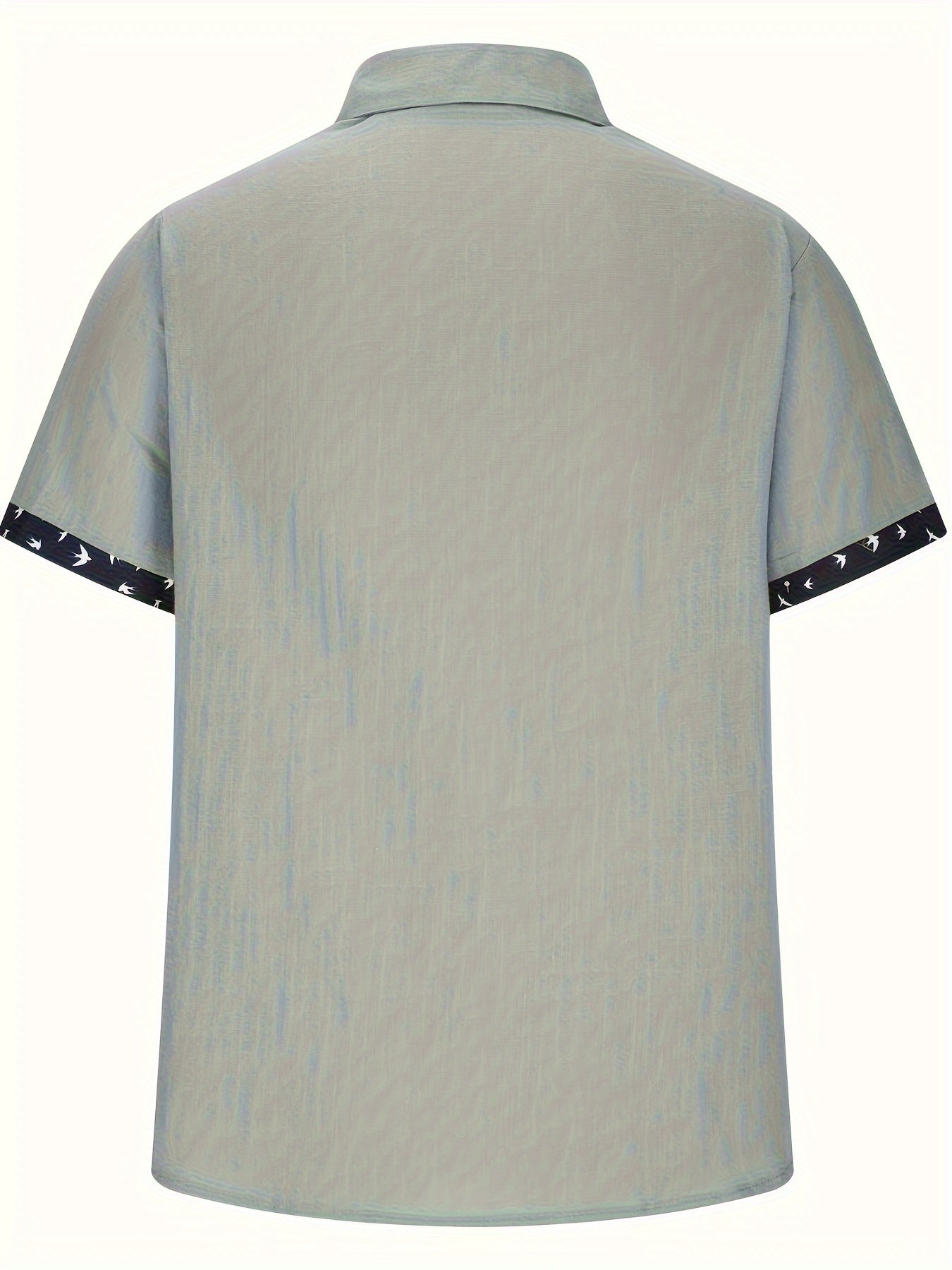 Chemise élégante en mélange de coton assorti de couleur du S au 3XL