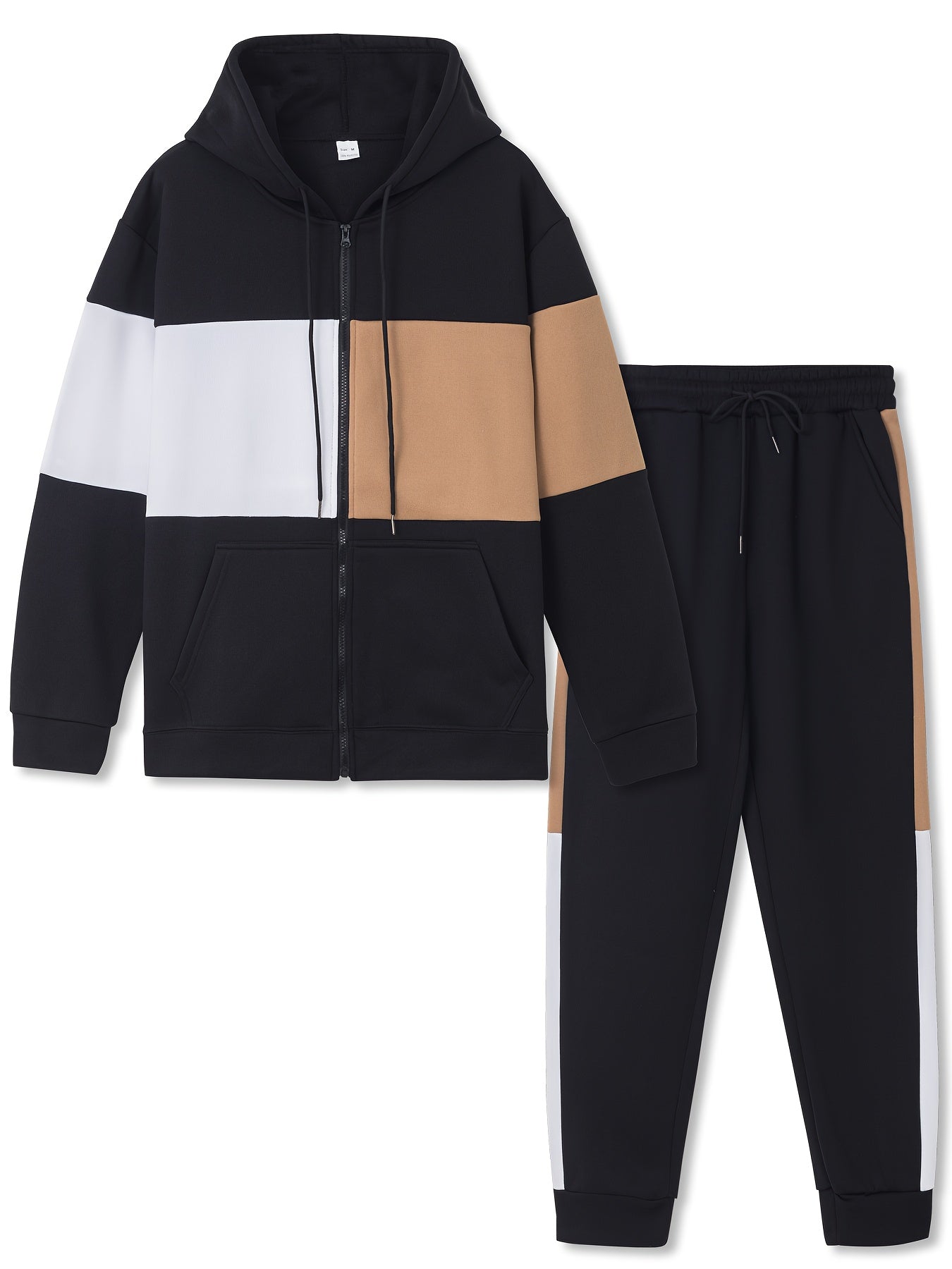 Ensemble survêtement sweat à capuche et pantalon hommes du M au 3XL MAEJORKEN