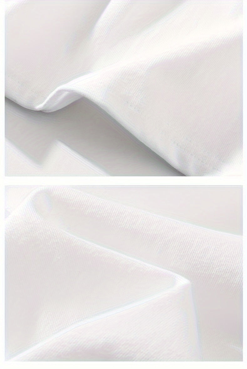 Lot de 3 t-shirts à manches longues 100% coton du XXS au 2XL MAEJORKEN
