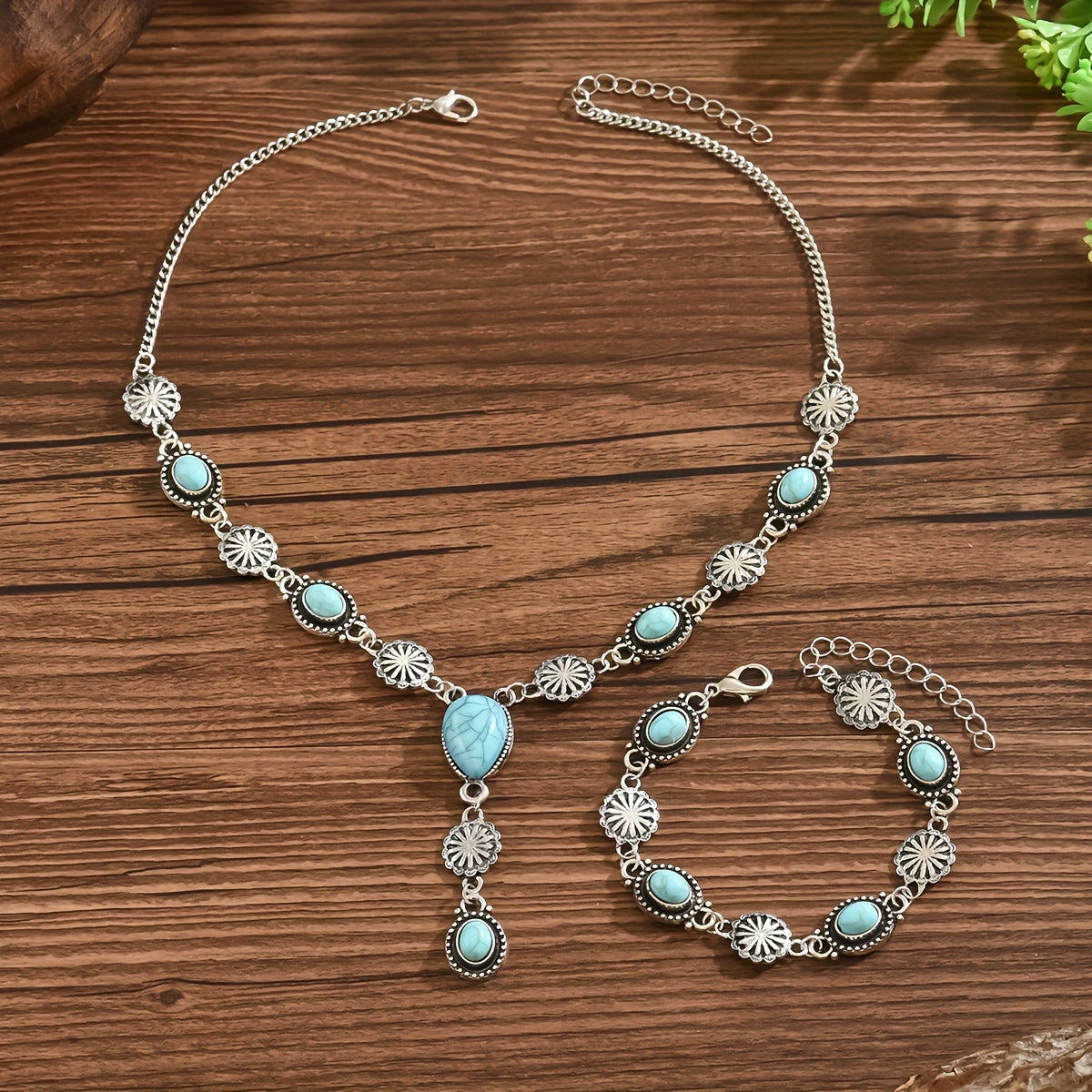 Collier +bracelet ou boucles d oreilles style bohème ( boitier non inclus ) MAEJORKEN