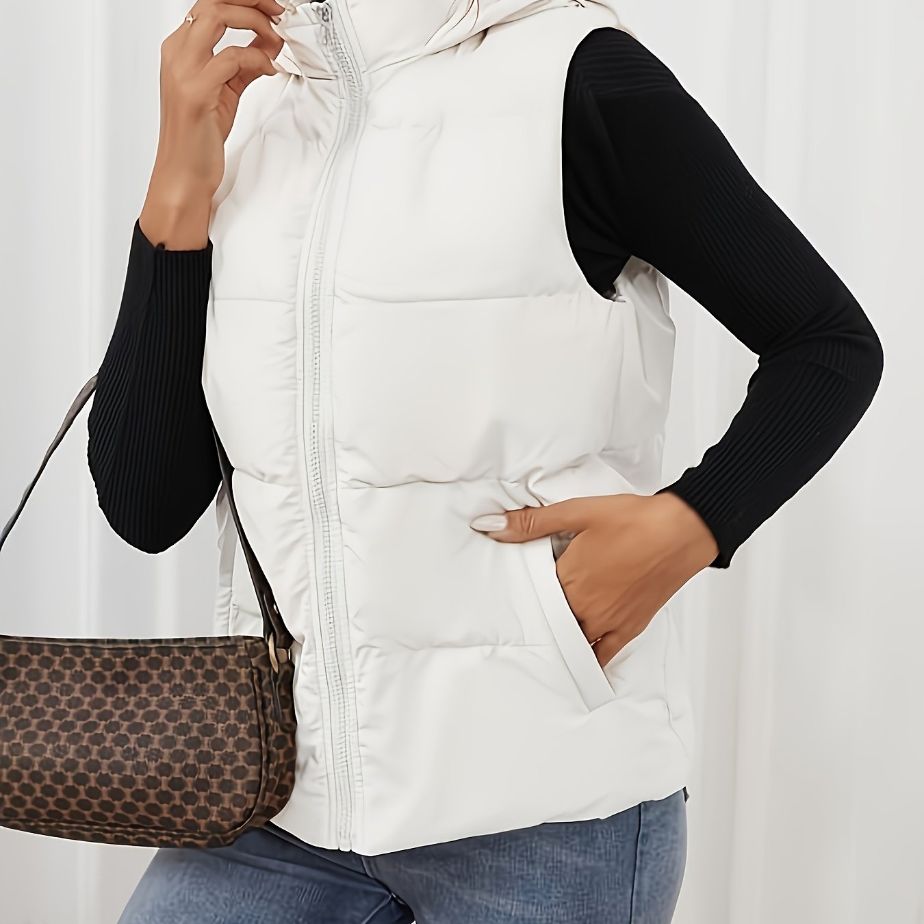 Gilet matelassé sans manches grande taille du XL au 5XL MAEJORKEN