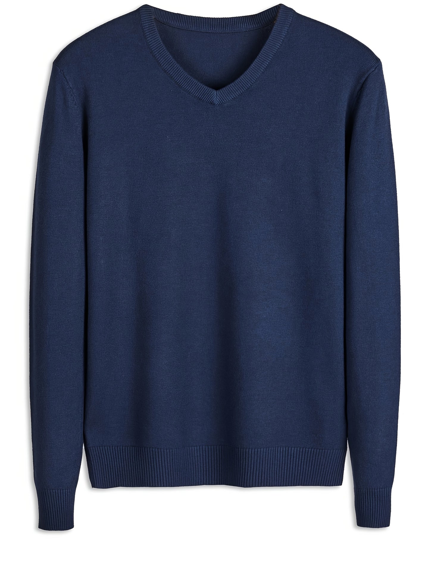 Pull en tricot à col en V du XS au 2XL