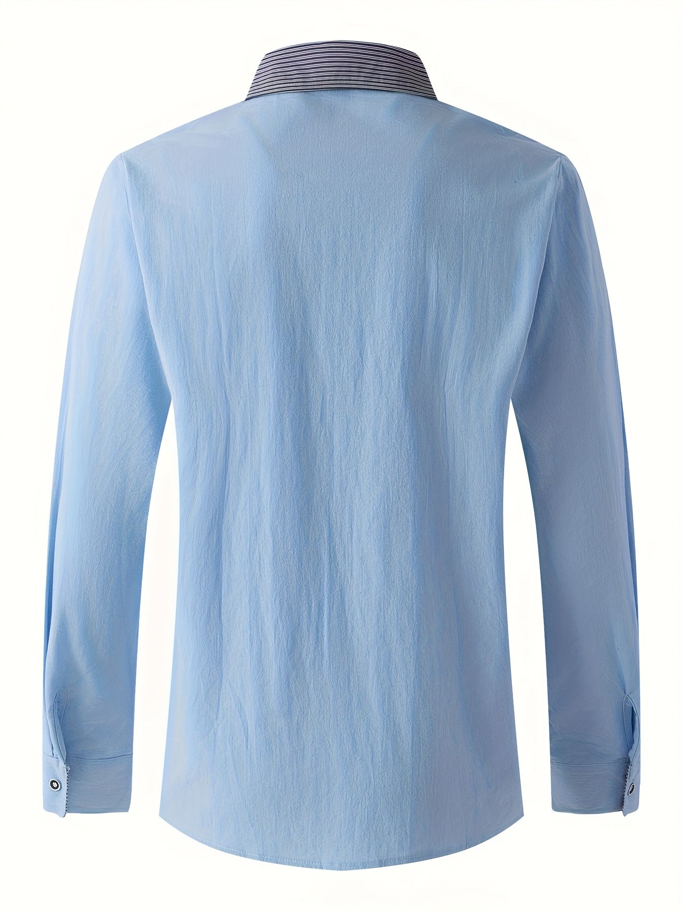 Chemise à manches longues 100 % coton du S au 3XL MAEJORKEN