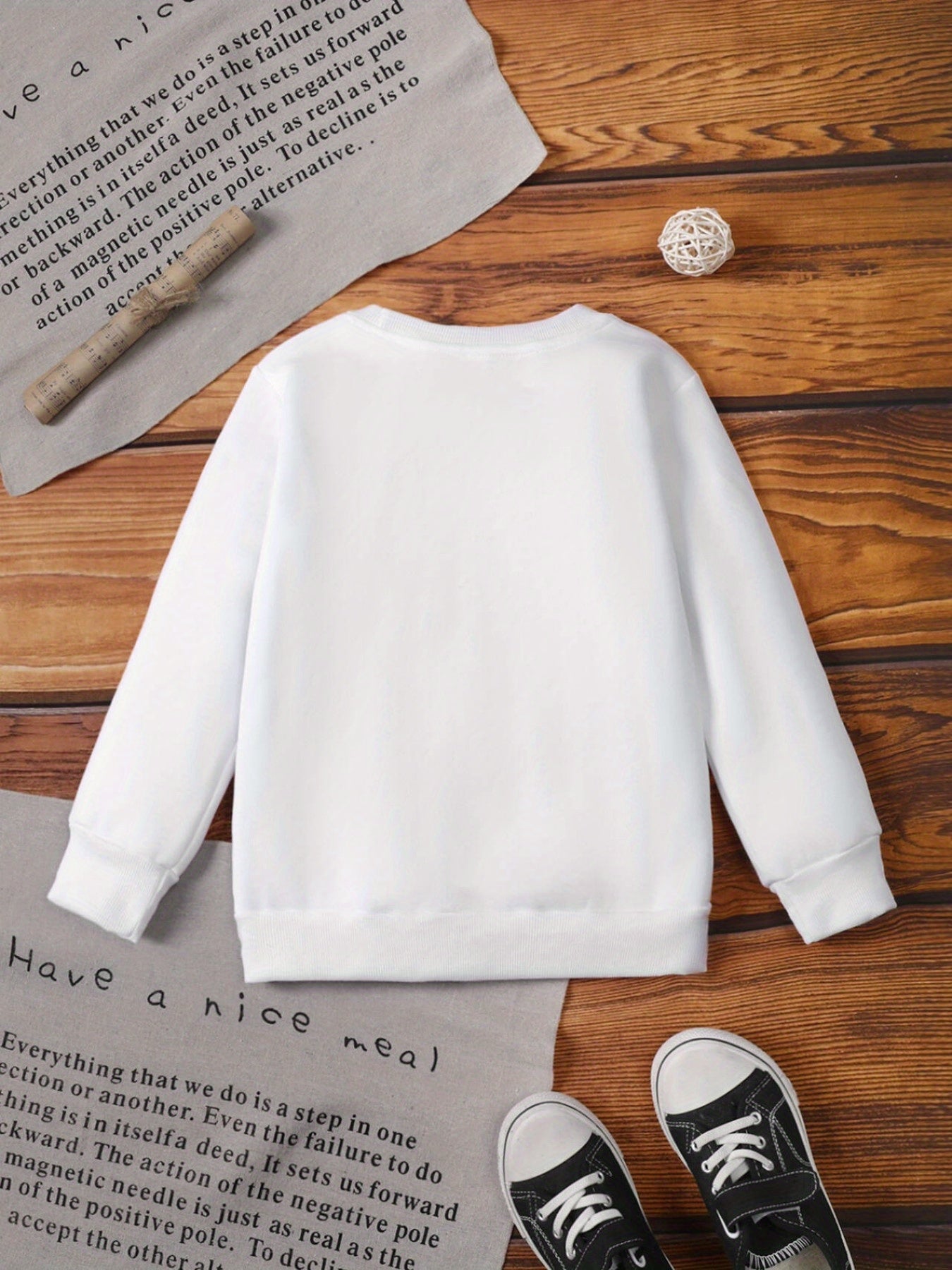 Sweat pour filles imprimé chat du 1 an au 8 ans MAEJORKEN